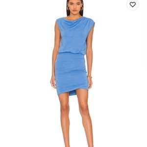 Monroe super soft shirred Mini Dress